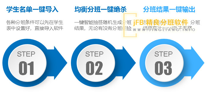 jFB入学分班软件